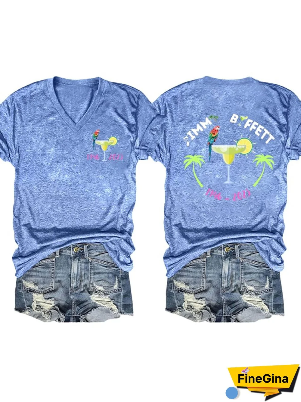 Women's Rip Jimmy V-Neck Tee