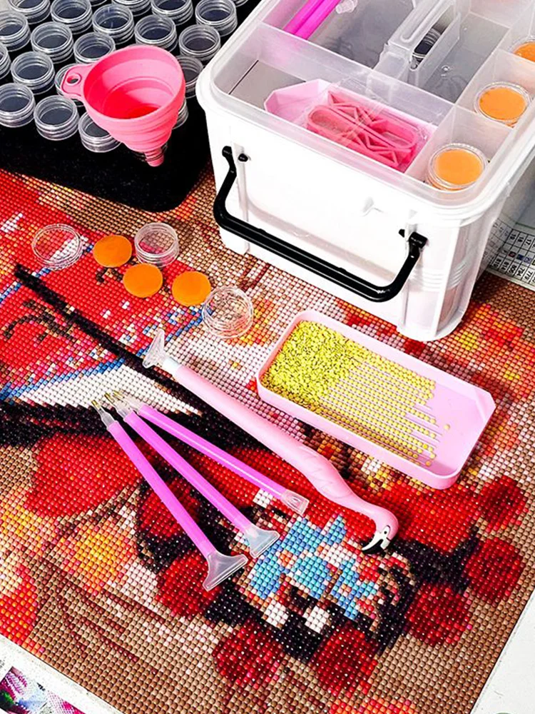 111Pcs DIY Diamond Painting Tools Set Diamond Painting Accessories for Beginners