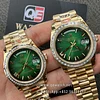 Rolex Day-Date 228398tbr Yellow Gold with Green Ombr&eacute; Dial Diamond Bezel 36mm 40mm Super Clone