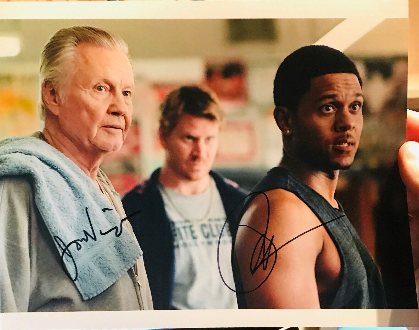 Ray Donovan autographed Photo Poster painting signed 8X10 #2 Jon Voight Pooch Hall