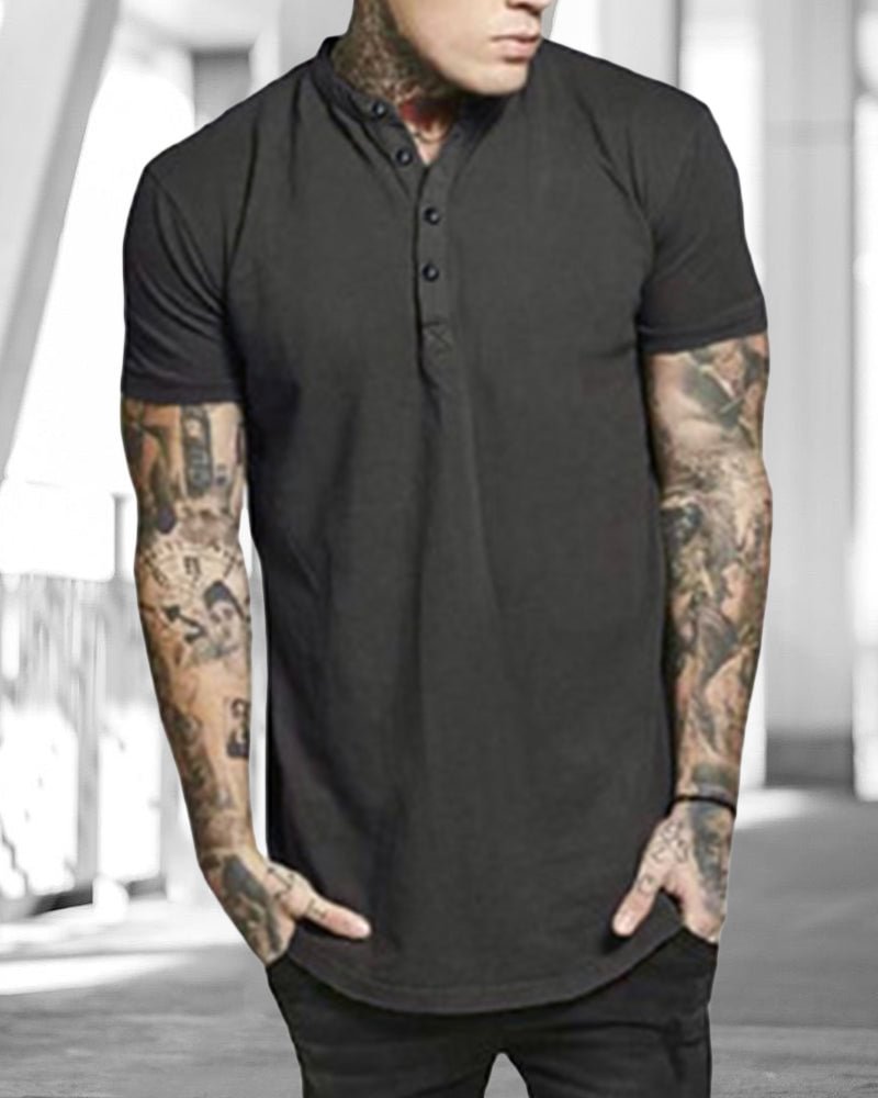 Trend Versatile T-shirt Men's Short Sleeve