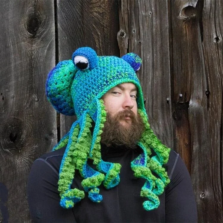 49% OFF Hot Sale!  – Handmade Octopus Hat 🧶（Buy 2 and get free shipping）