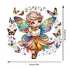 DIY Flute Butterfly Boy-Diamond Painting Ornaments（Sigle-Sided）