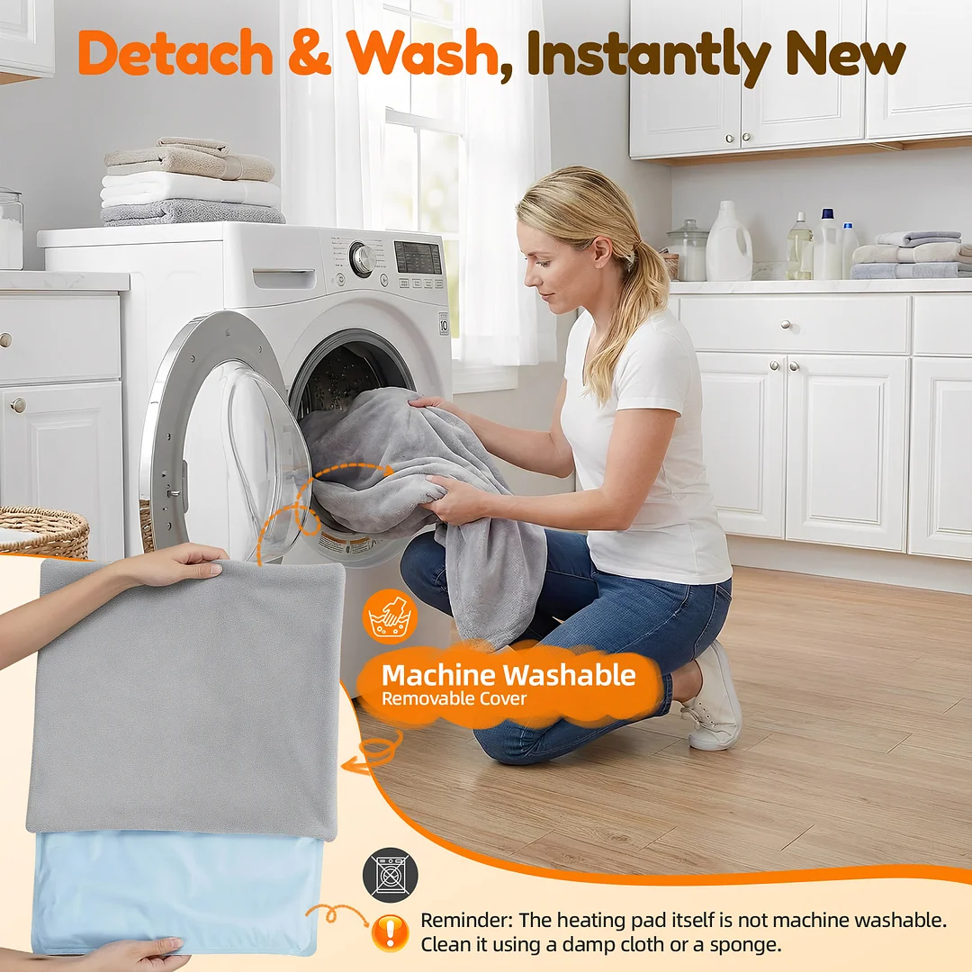 Cat Heating Pad with Smart Thermostat, 9 Heat Levels, 2-12H Timer Auto Shut-Off, Waterproof 7-Layer Protection, Chew-Resistant Metal Cord, Removable Washable Cover, for Cats & Small Dogs