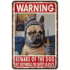 Warning Beware Of Dog - Vintage Metal Signs(12*16Inch)