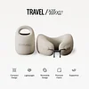 Portable U-Shaped Pillow Travel and Airplane Neck Pillow, Memory Foam, Support, Neck, Head Chin - Soft, Lightweight, Washable, Easy to Carry