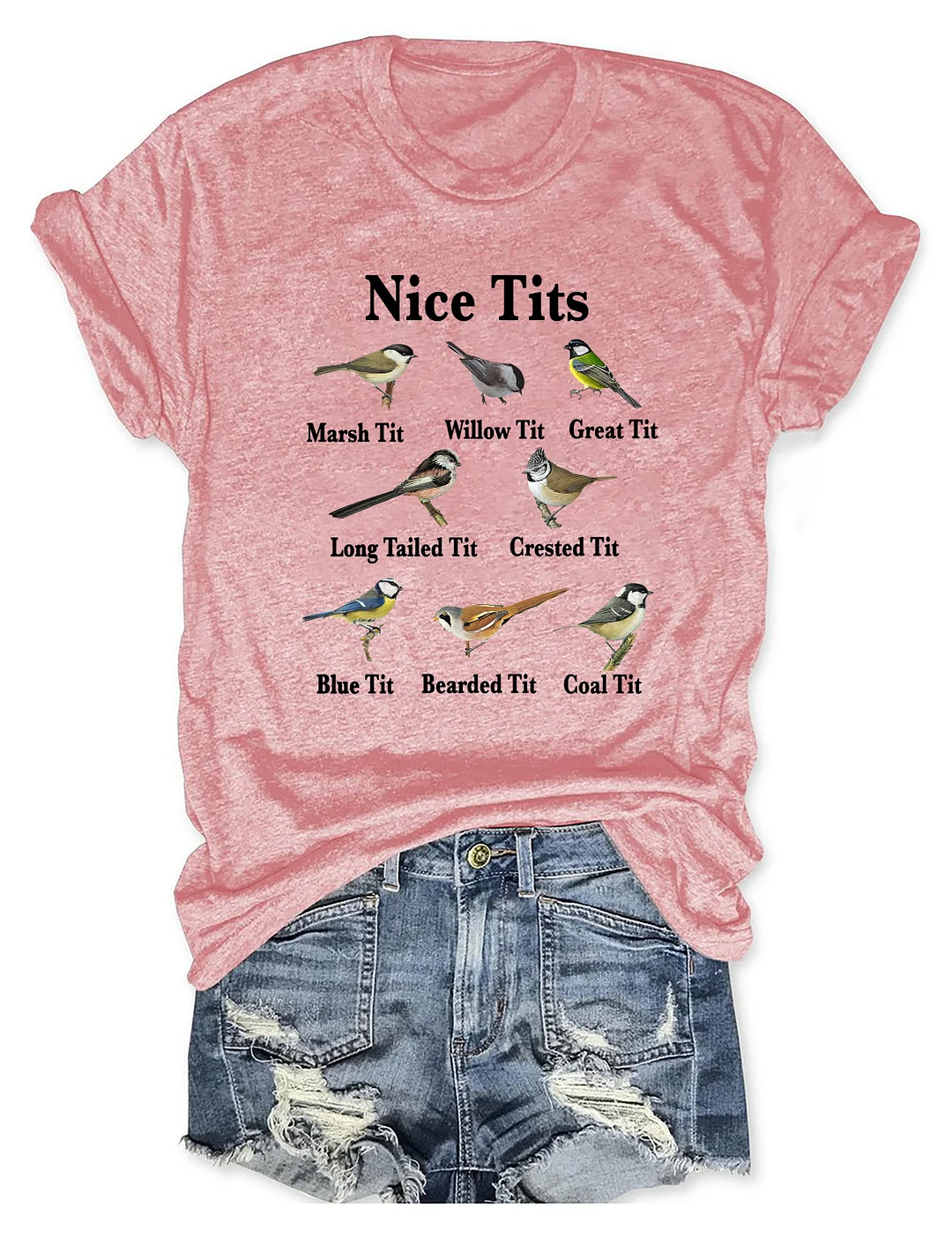 Nice Tits Birds T-Shirt