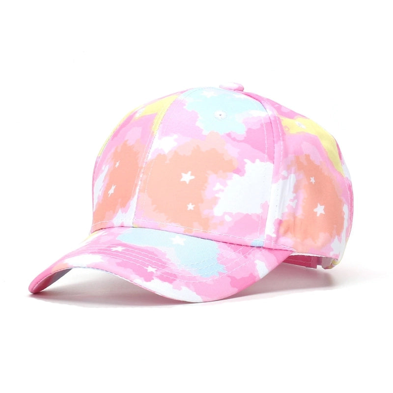 Children Unisex Streetwear Colorful Baseball Cap