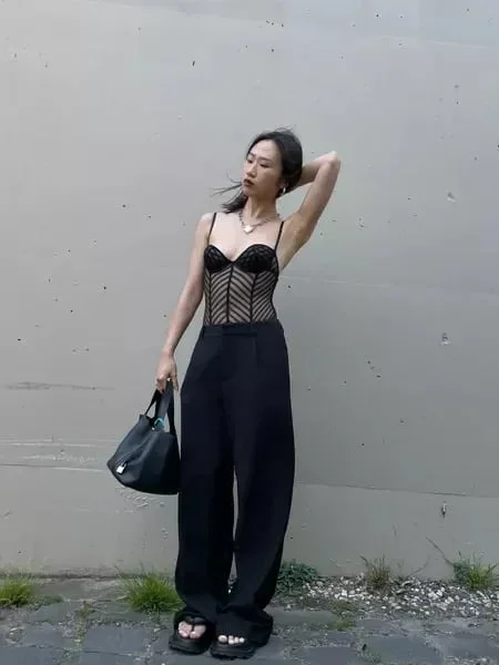 Crepe Pleated Pants (Buy 2 Free Shipping)