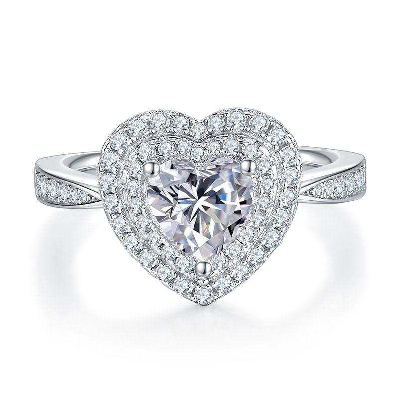 Moissanite Diamonds 1ct  Rings