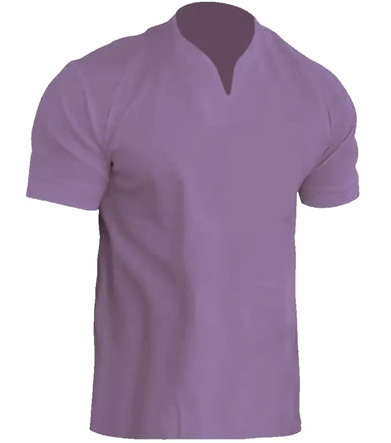 Uveng Uveng Men's Fitness Plus-Size Sports T-Shirt Men's Elastic Cotton Pocket Short-Sleeved Summer V-Neck Polo Shirt
