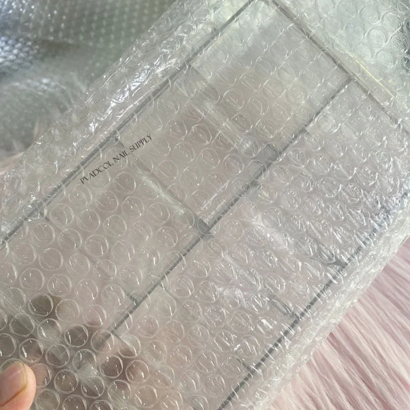 Large Empty Nail Tip Box Container False Nail Tips Storage Compartment Clear UV Gel Acrylic Tools-Nail Inspo