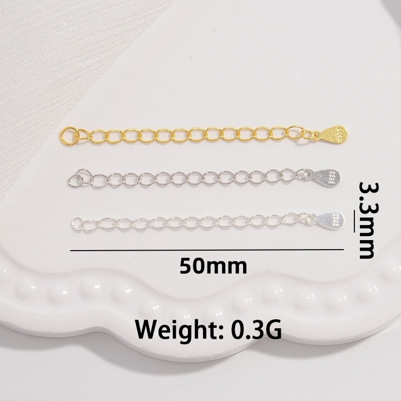 1 Piece 925 Sterling Silver 22K Gold Plated Rhodium Plated Silver Plated Jewelry Accessories