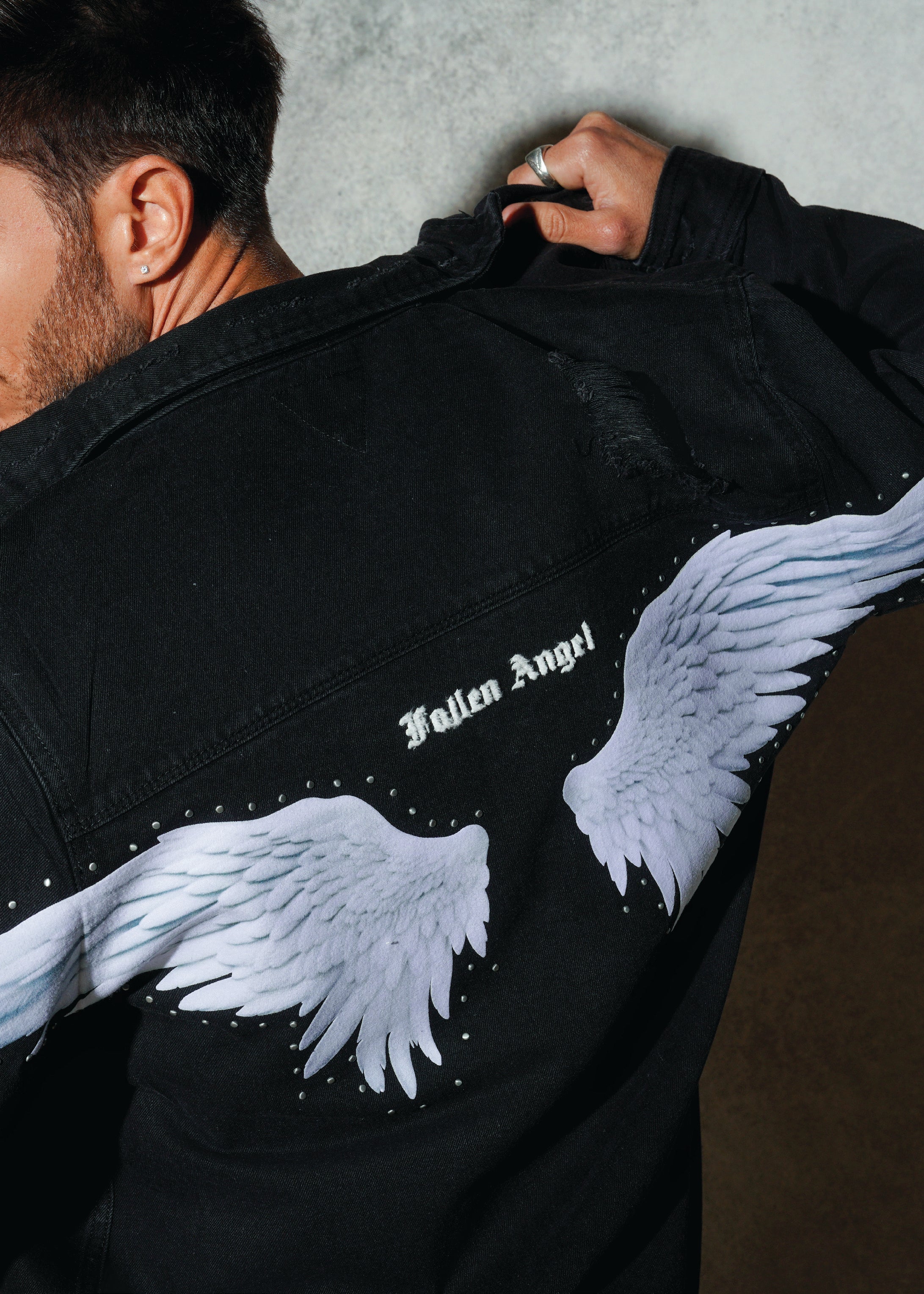 FALLEN ANGEL Men Shirt Jacket