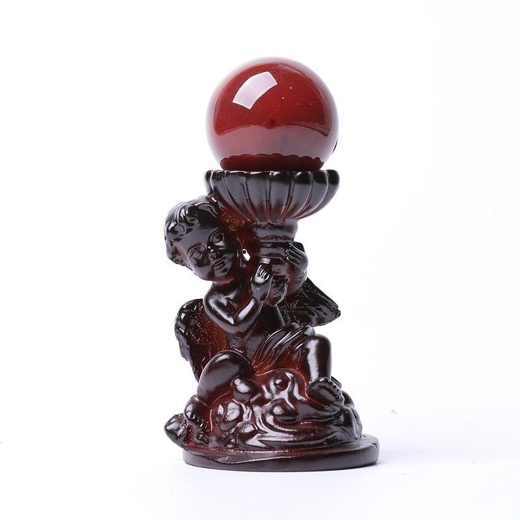 Resin Angel Statue Stand