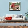 Christmas Car - 11CT Counted Cross Stitch - 40*50cm - Xmas