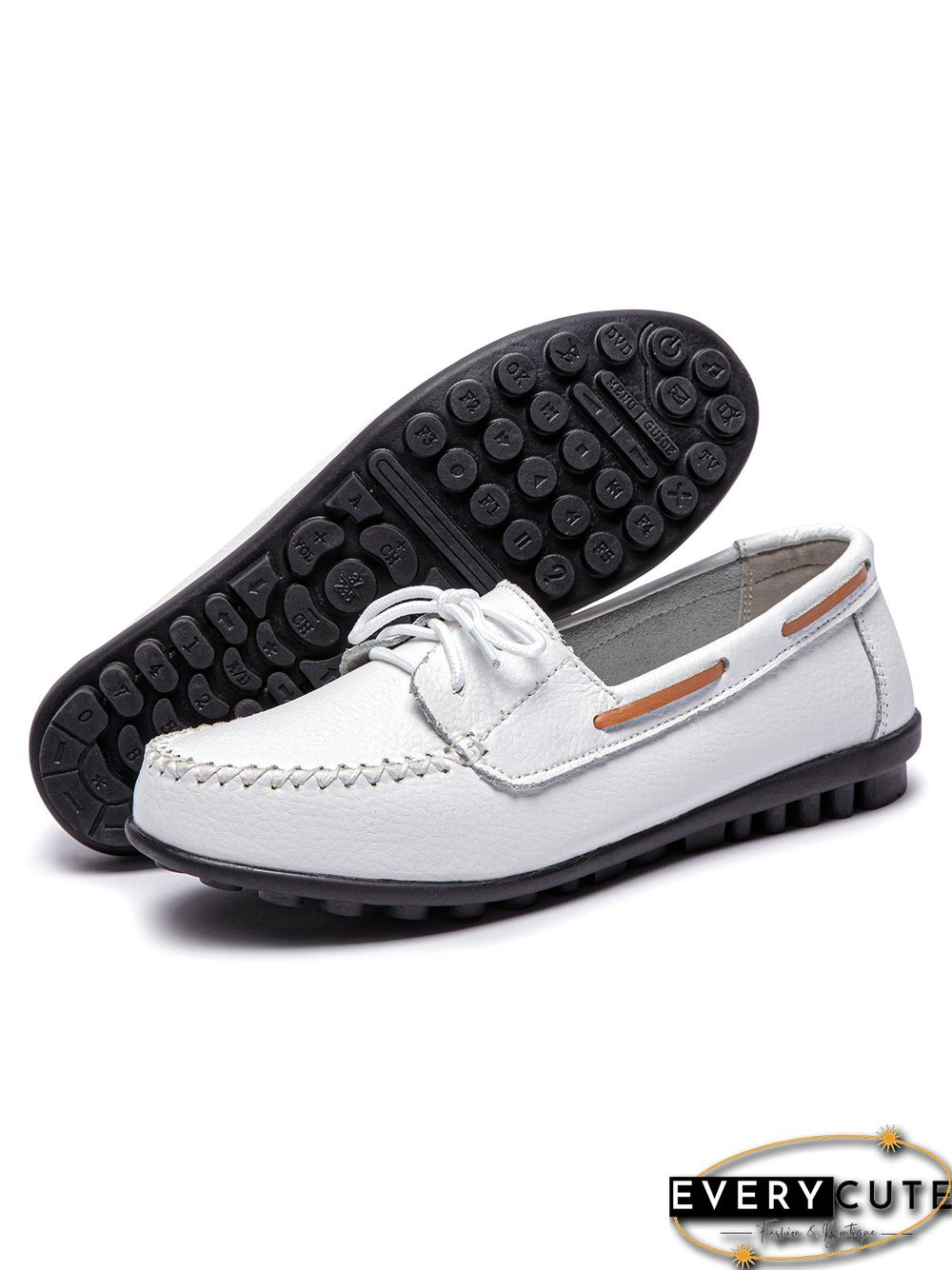 Retro Casual Simple Lace-up Flat Shoes