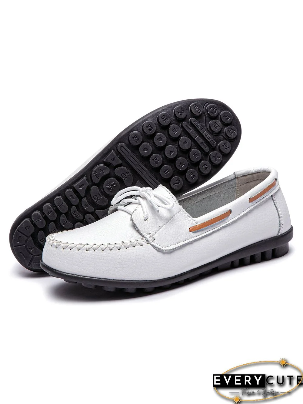 Retro Casual Simple Lace-up Flat Shoes