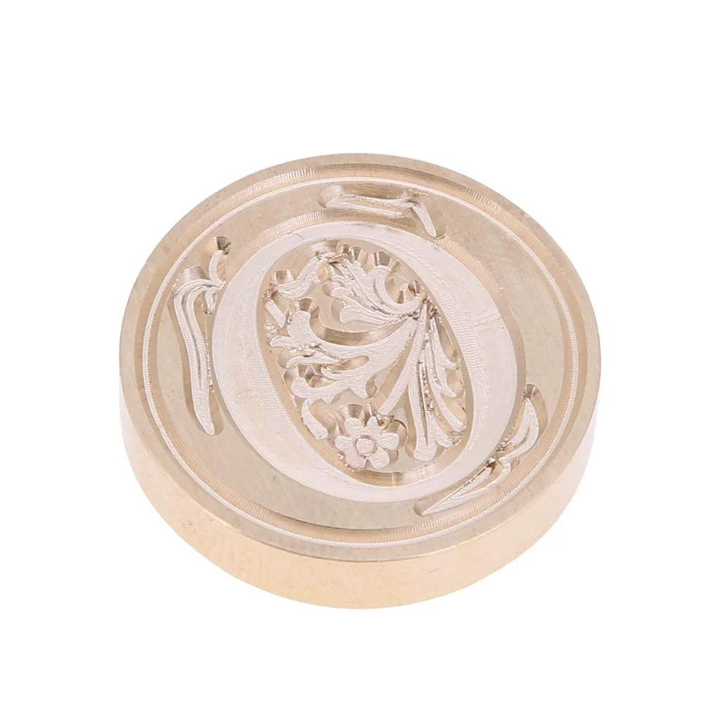 European Letter Wax Paint Seal Vintage Envelope Sealing Copper Head Stamp