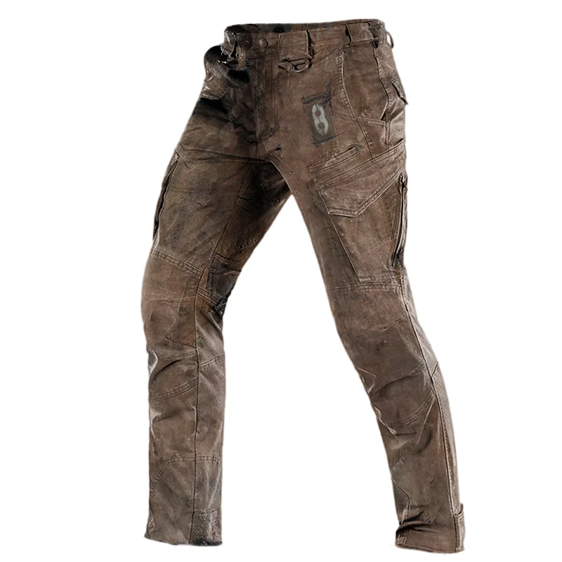 Mens outdoor tear-resistant multifunctional tactical pants / [viawink] /