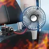Auto Air Circulator 3 Gear Portable Ventilation Fan Rear Seat Fan for Auto Truck