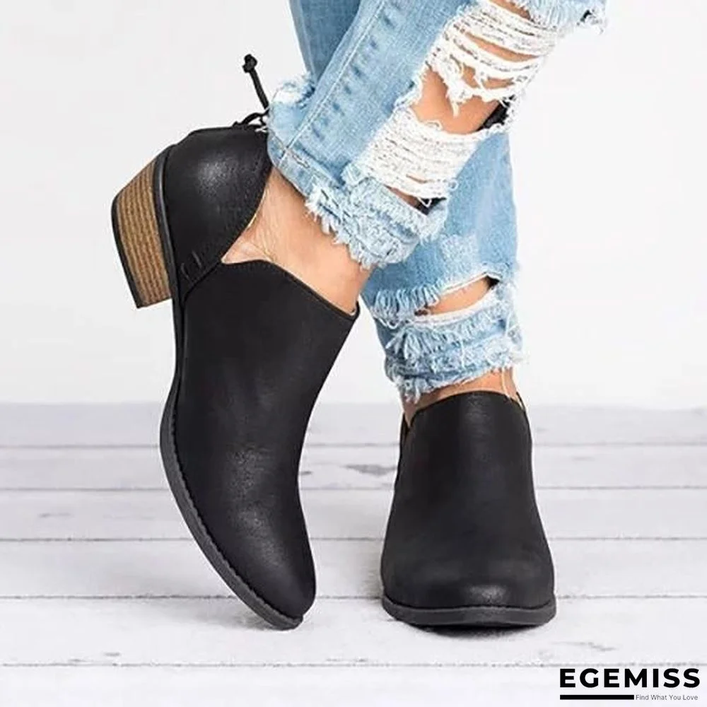 Casual Daily Chunky Heel Shoes | EGEMISS