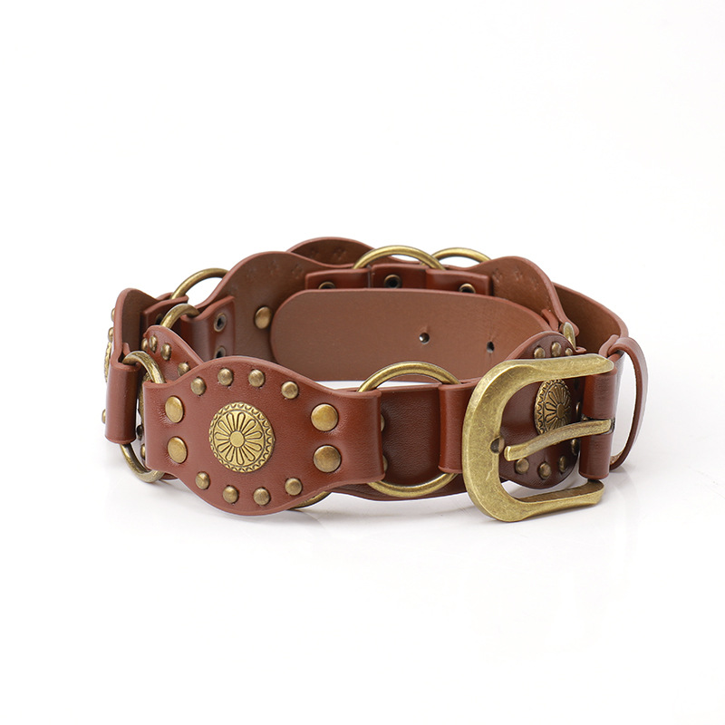 Stylish Dual-Use Leather Belt With Adjustable Buckles For Versatile Fashion - Helixace
