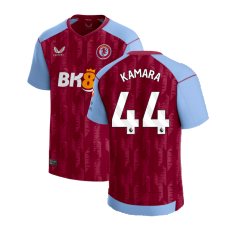 Aston Villa Boubacar Kamara 44 Home Trikot 2023-2024