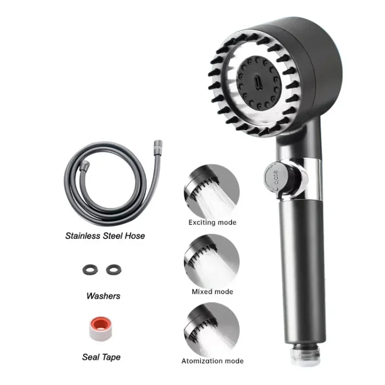 High Pressure Shower Head Handheld Set