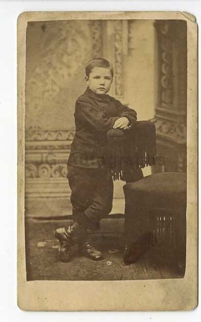 19th Century Children - 19th Century Carte-de-visite Photo Poster painting - Council Bluffs, IA