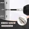 High Magnetic Screwdriver Drill Bit Set Anti Slip Cross Shaped Drill Head (9PCS)