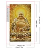 (45*75cm)Buddha - Full Square Drill Diamond Painting