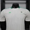  2026 Player Version Algeria White with Green Pinstripes Jersey