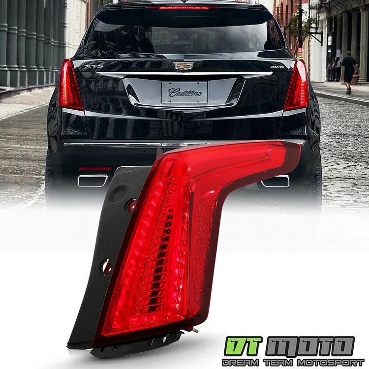 Silscvtt Replacement for 2017-2021 Cadillac XT5 Tail Light Lamp Brake Rear Right Passenger Side Outer GM2805125