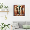 (US Only)Paint By Numbers Kit On Canvas DIY Oil Art African Woman Home Wall Decor 40x40cm
