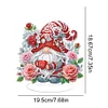 DIY Rose Gnome Acrylic Diamond Painting Single-Sided Desktop Ornaments