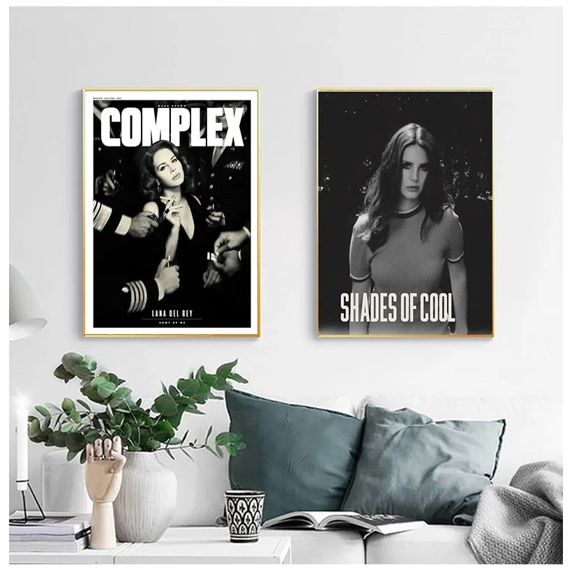 Lana Del Rey Pop Art Wall Art Canvas Painting Poster For Home Decor Posters And Prints Unframed Decorative Pictures
