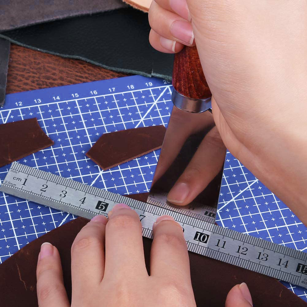

PVC Cutting Mat Board Engraving Hard Pad Handwriting Plank Measuring Pad, A5 blue, 501 Original