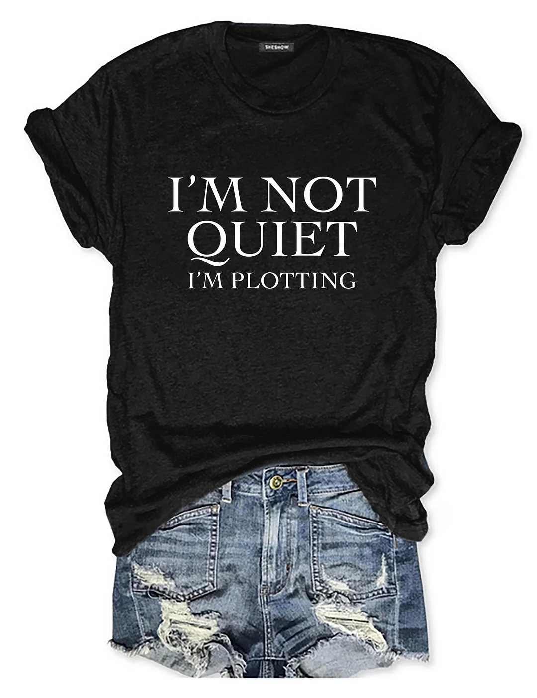 I'm Not Quiet I'm Plotting T-Shirt