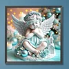 Diamond Painting-DIY Full Round Drill Snow Angel