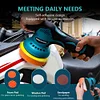Cordless Car Buffer Polisher with 8 Variable Speed 2500-5000 RPM Car Polisher