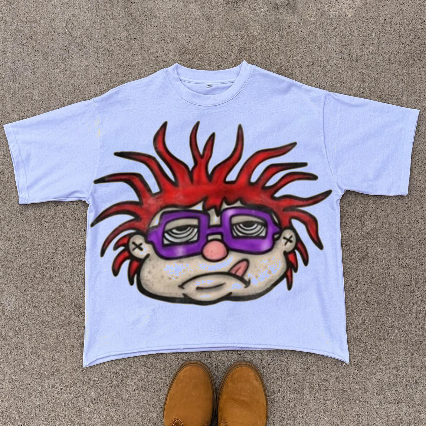 Sopula Vintage Chuckie Graphic 100% Cotton T-Shirt - SOPULA