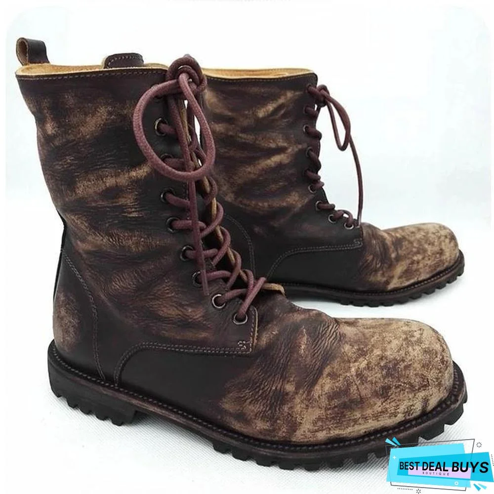 Vintage Outdoor Military Boots