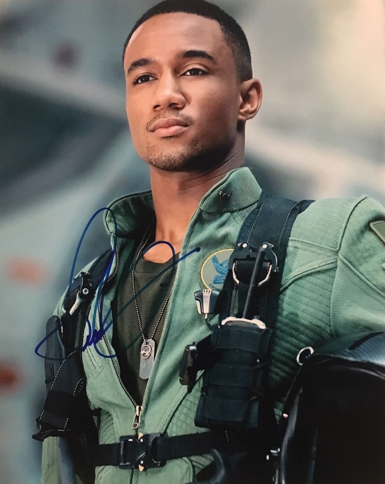 Jessie Usher Signed Autographed Independence Day Resurgence 8x10 Photo Poster painting