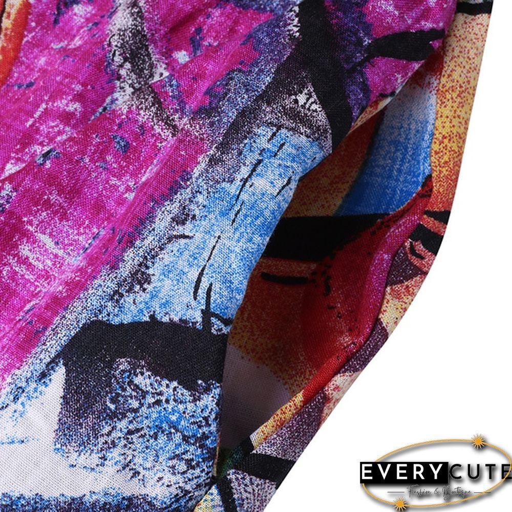 Women Batwing Sleeve Loose Beach Dress Kaftan Oversized Maxi Dresses