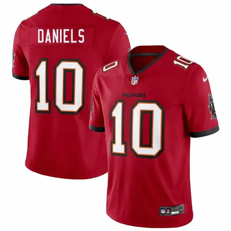 Youth Tampa Bay Buccaneers #10 Jalon Daniels Red 2026 Draft Vapor Limited Stitched Jersey
