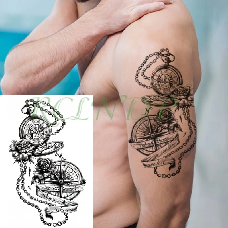 Waterproof Temporary Tattoo Sticker Jesus Fake Tatto Flash Tatoo Leg Arm back Large size body art for Men Girl Women