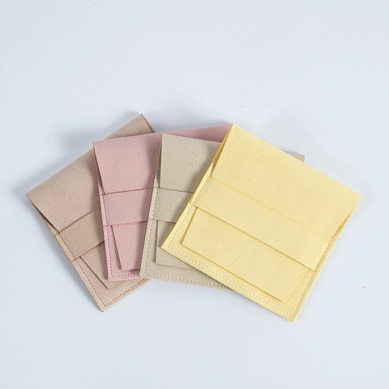 1 Piece Cloth Basic Minimalist Daily Solid Color Jewelry Packaging Bags