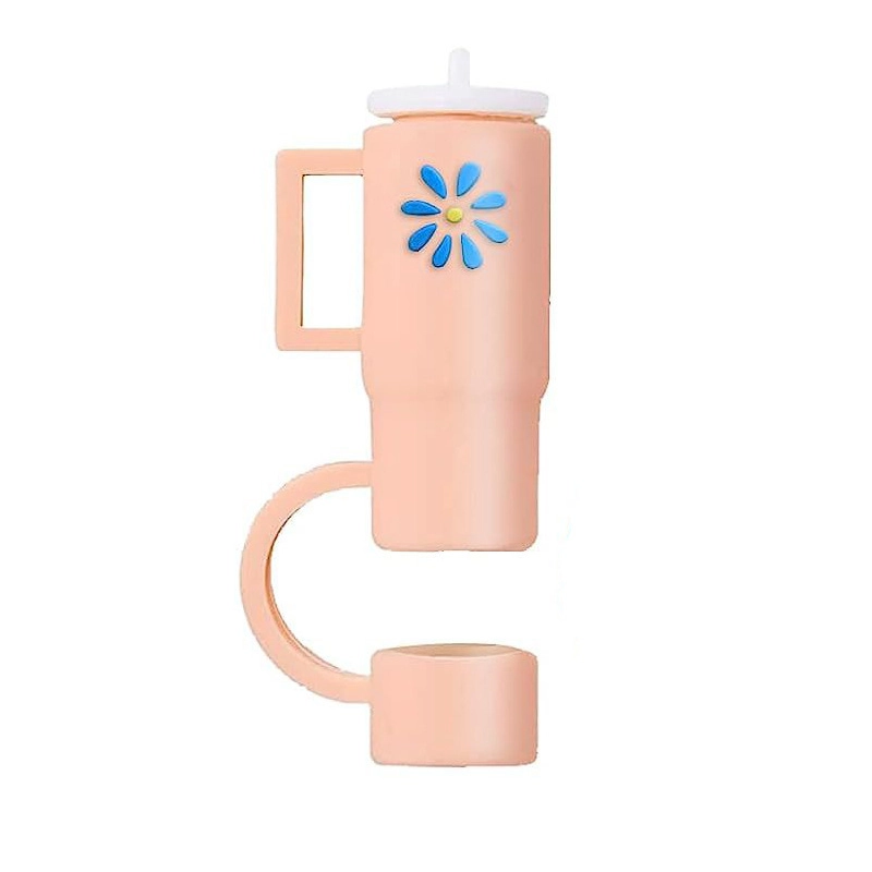 10mm Glass Straw Cap Dust Cover Stainless Steel Straw Dust Cover Dust Plug 10mm Large Diameter Milk Tea