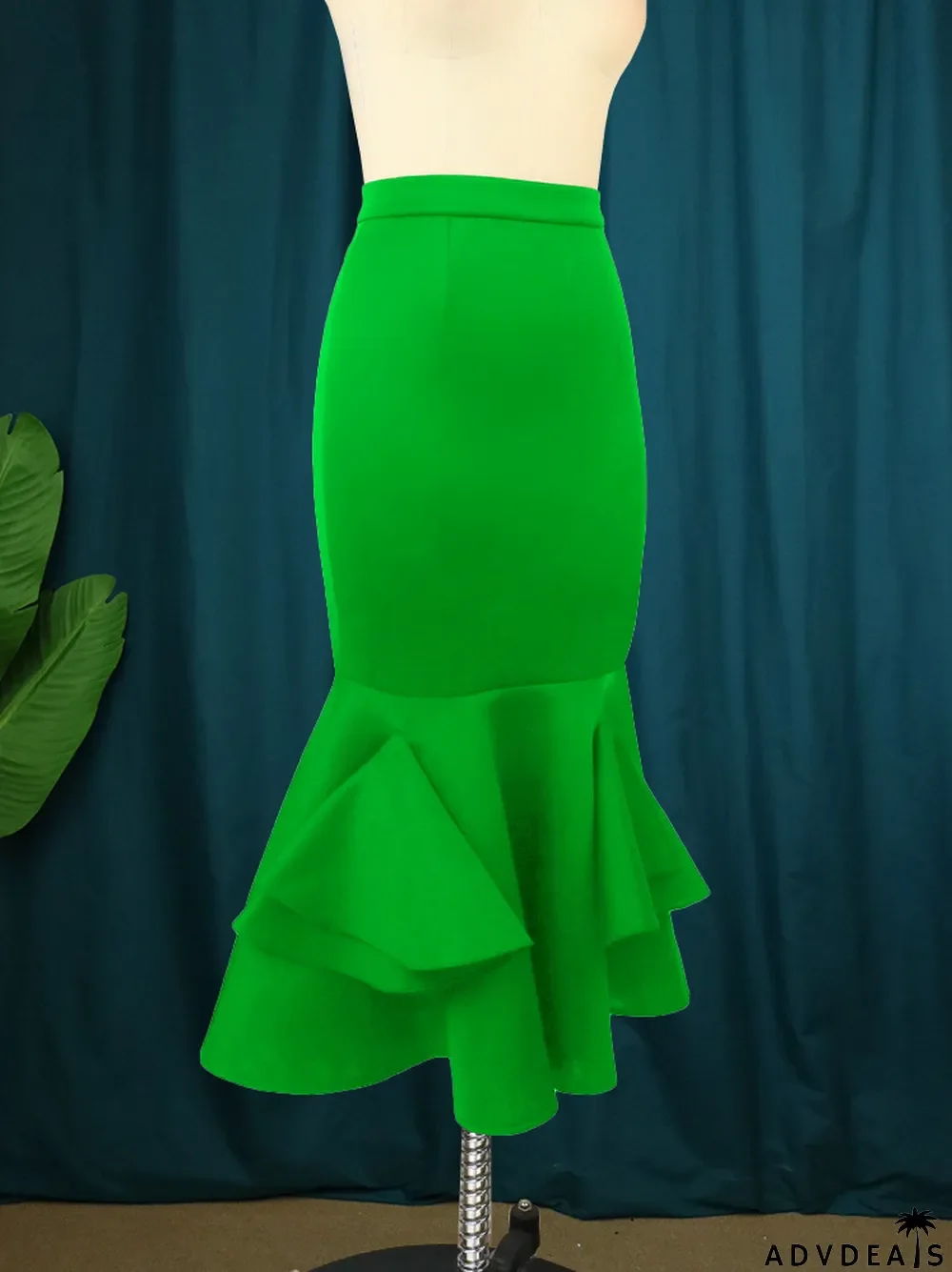 Fall High Waist Comfort Skirt Career Slim Fit Fishtail Bustskirt